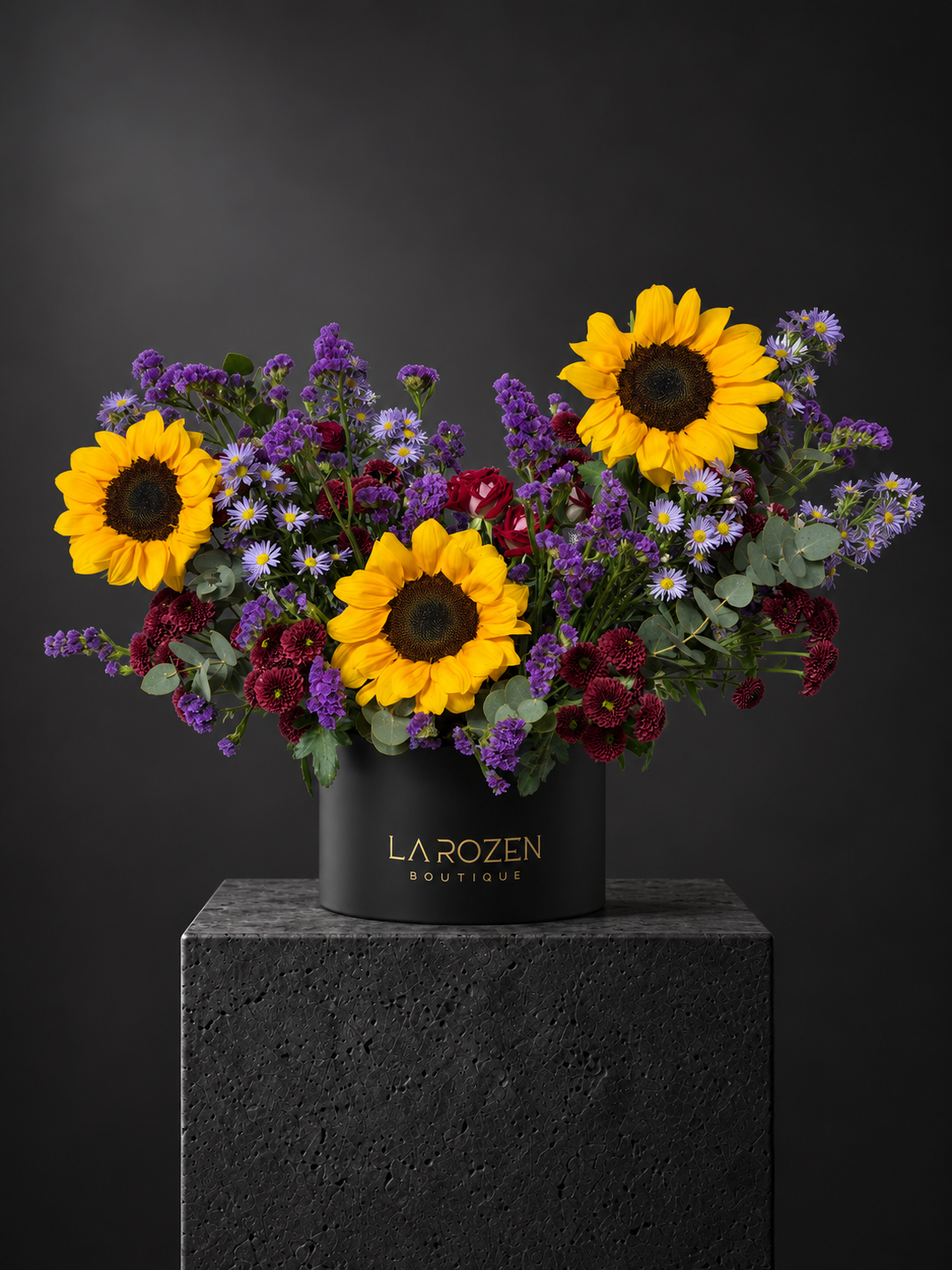Golden Meadow Hat Box