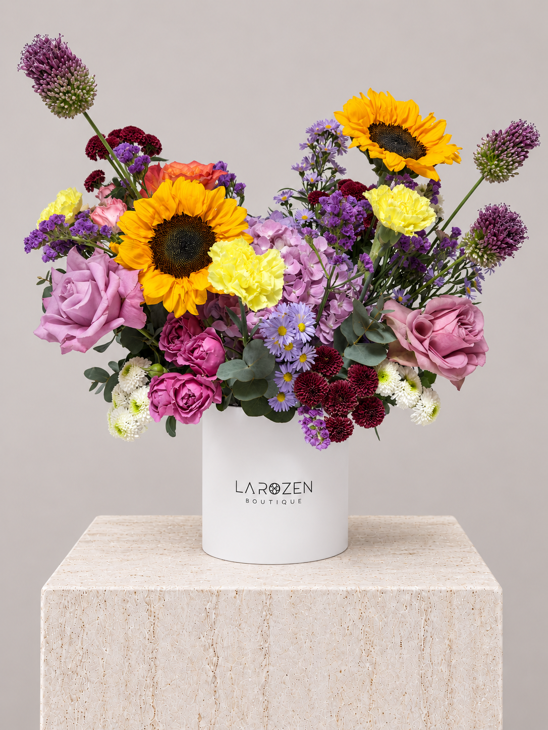 Golden Muse Petite Hat Box