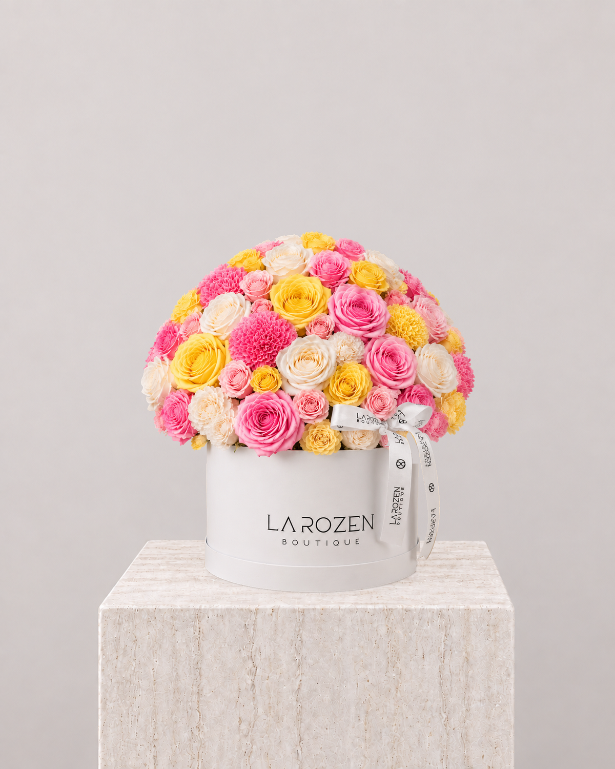 The Joy of Candy - Hat Box - La Rozen Luxury Flowers Dubai