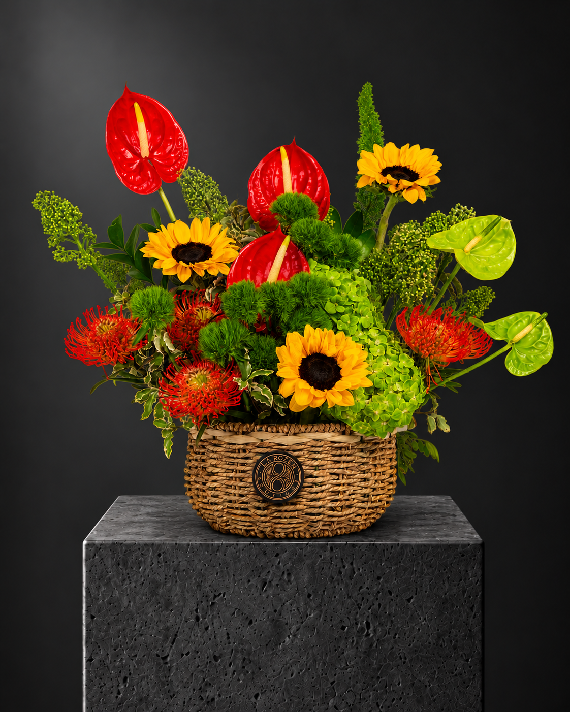 The Joy of Sunshine - La Rozen Luxury Flowers Dubai