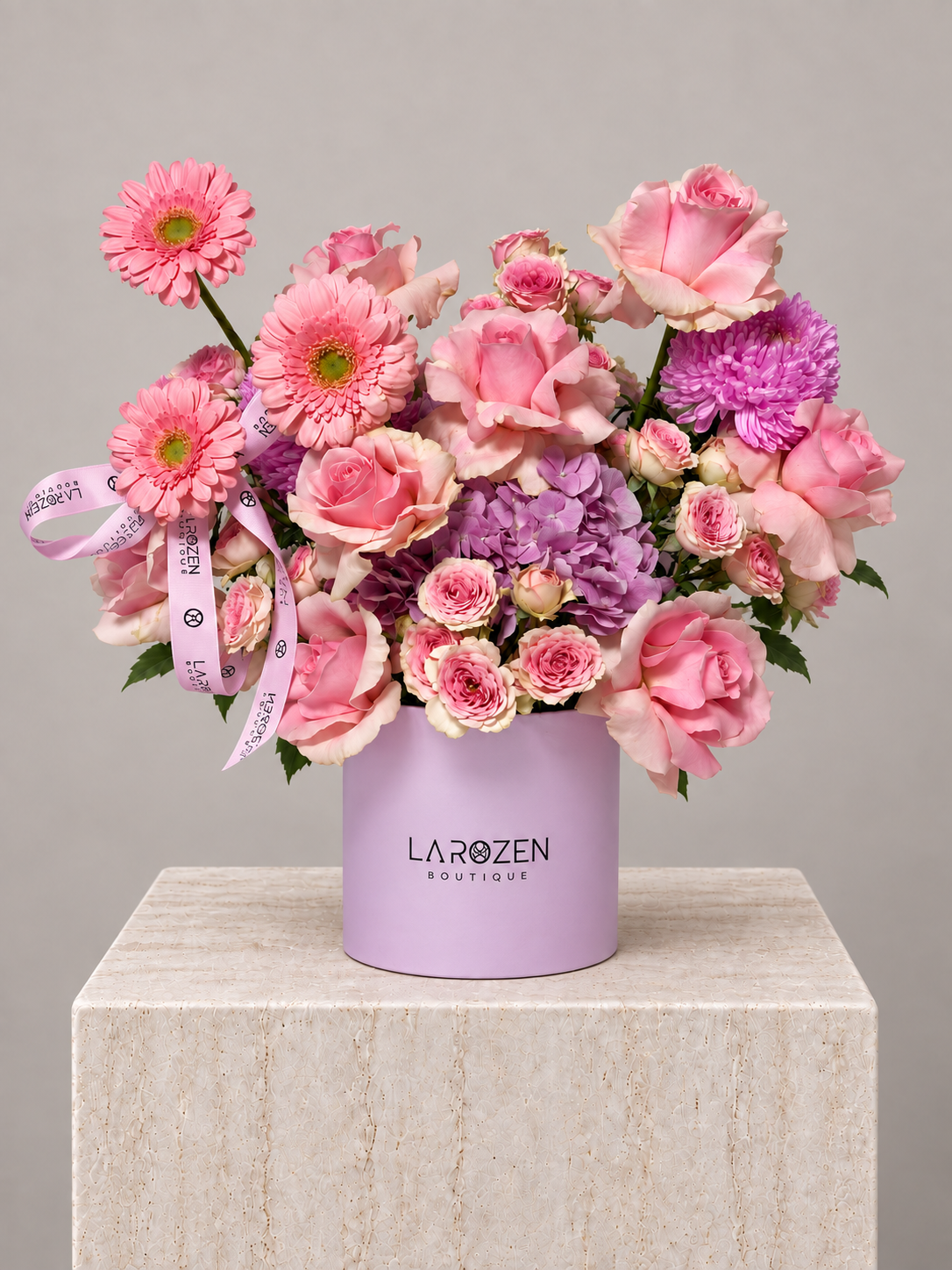Blush Reverie Petite Hat Box