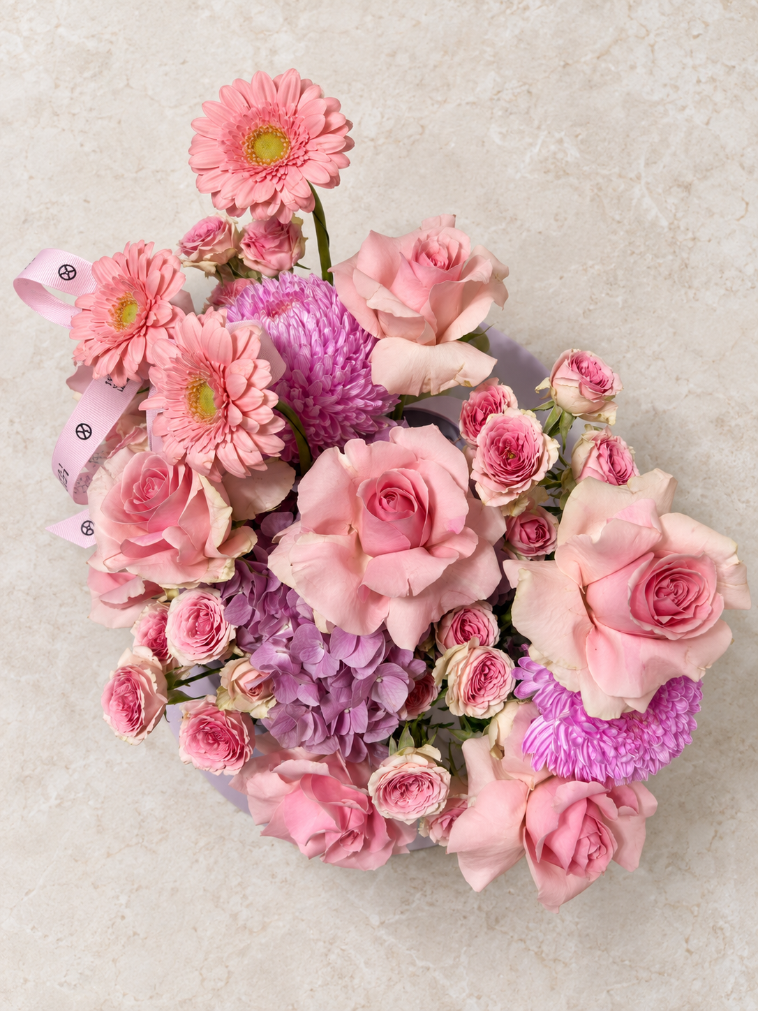 Blush Reverie Petite Hat Box
