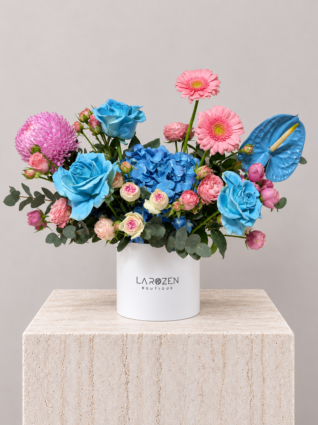 Cotton Candy Petite Hat Box