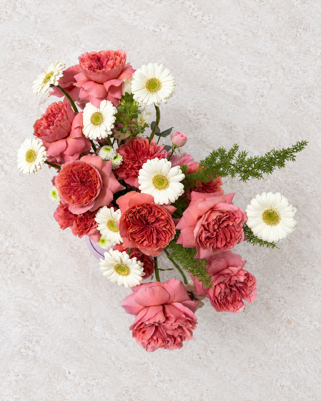 The Charm of Coral Petite Hat Box